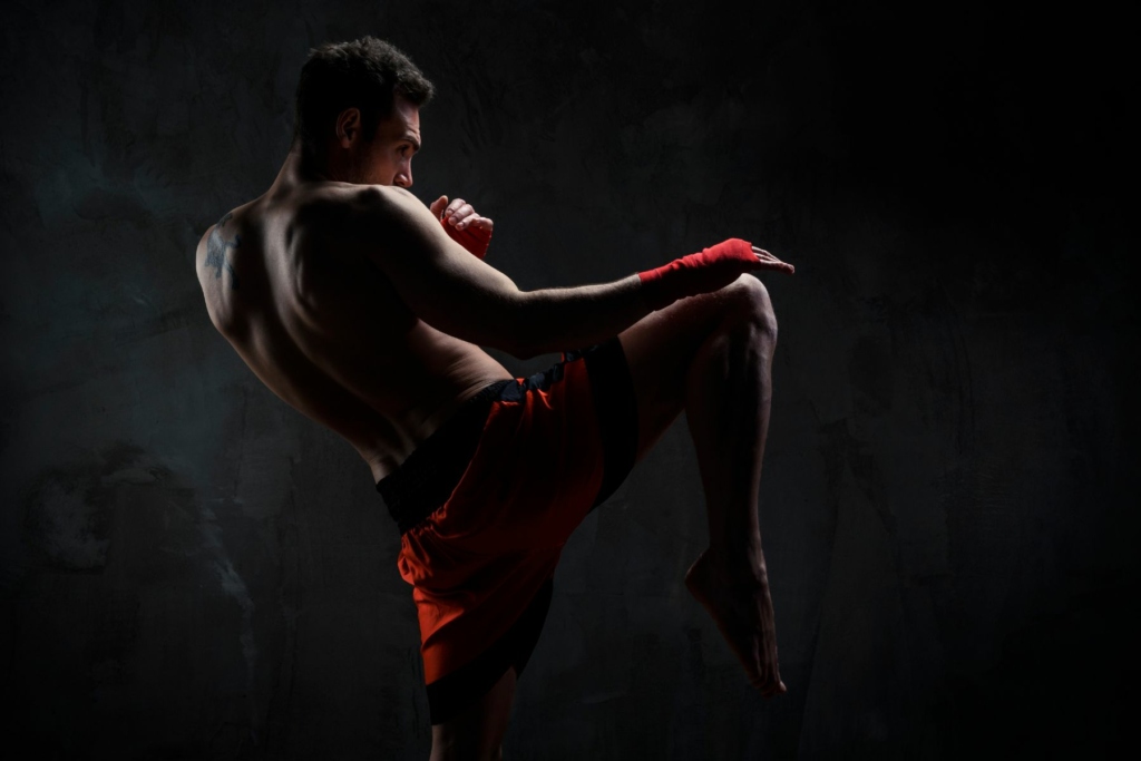Entrenamiento de Muay Thai en Sant Martí, Barcelona