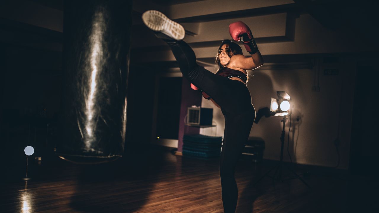 Kickboxing mujeres antes y después